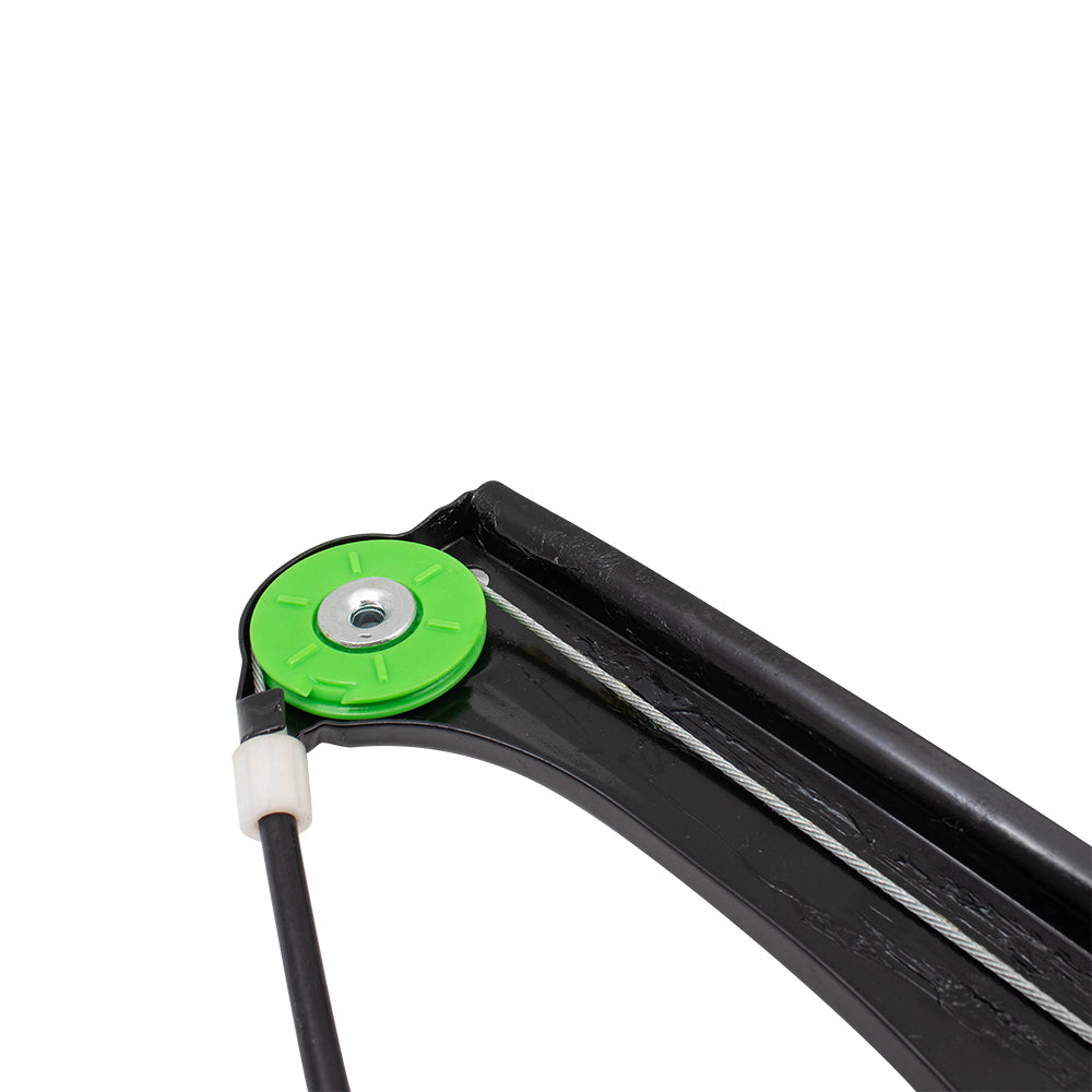 Power Window Glass Regulator fits 2006-2013 Audi A3 & Quattro Driver Rear Lift