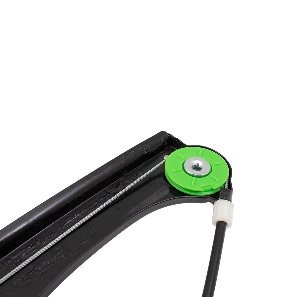 Power Window Glass Regulator fits 2006-2013 Audi A3 /Quattro Passenger Rear Lift