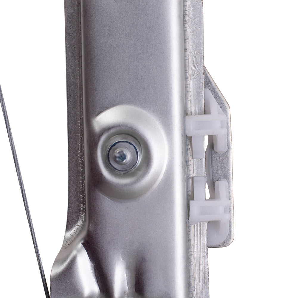 Driver and Passenger Rear Power Window Lift Regulators Compatible with 1999-2005 3 Series Sedan Wagon 51358212099 51358212100