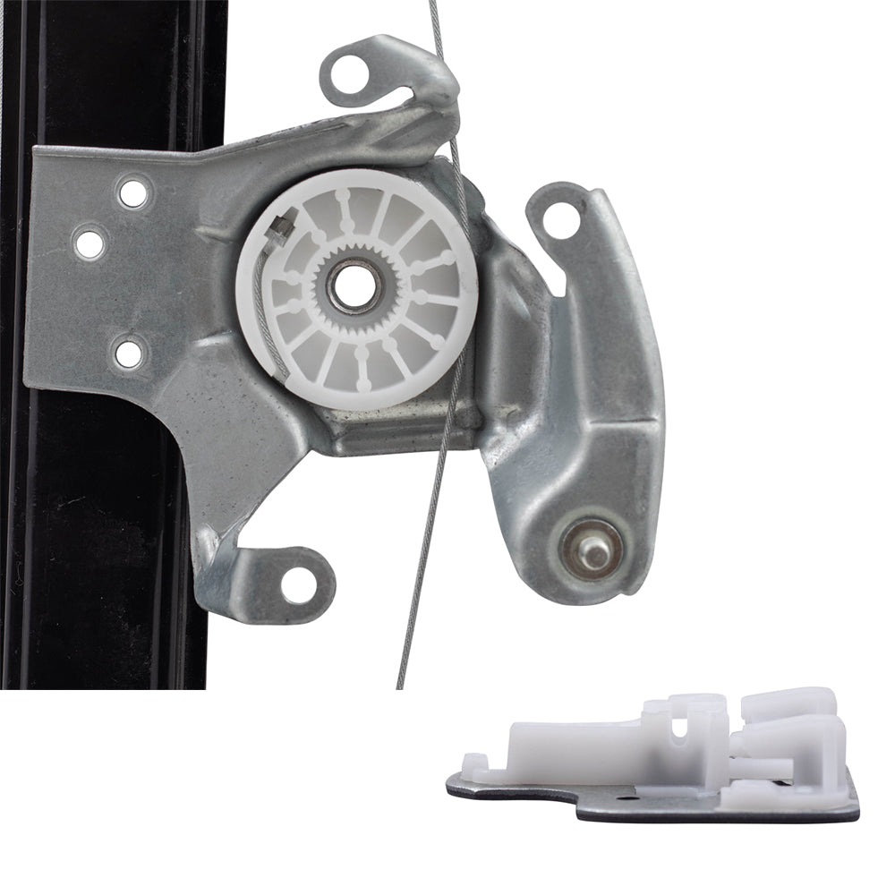 Pair Rear Power Window Regulators Compatible with 2000-2006 X5