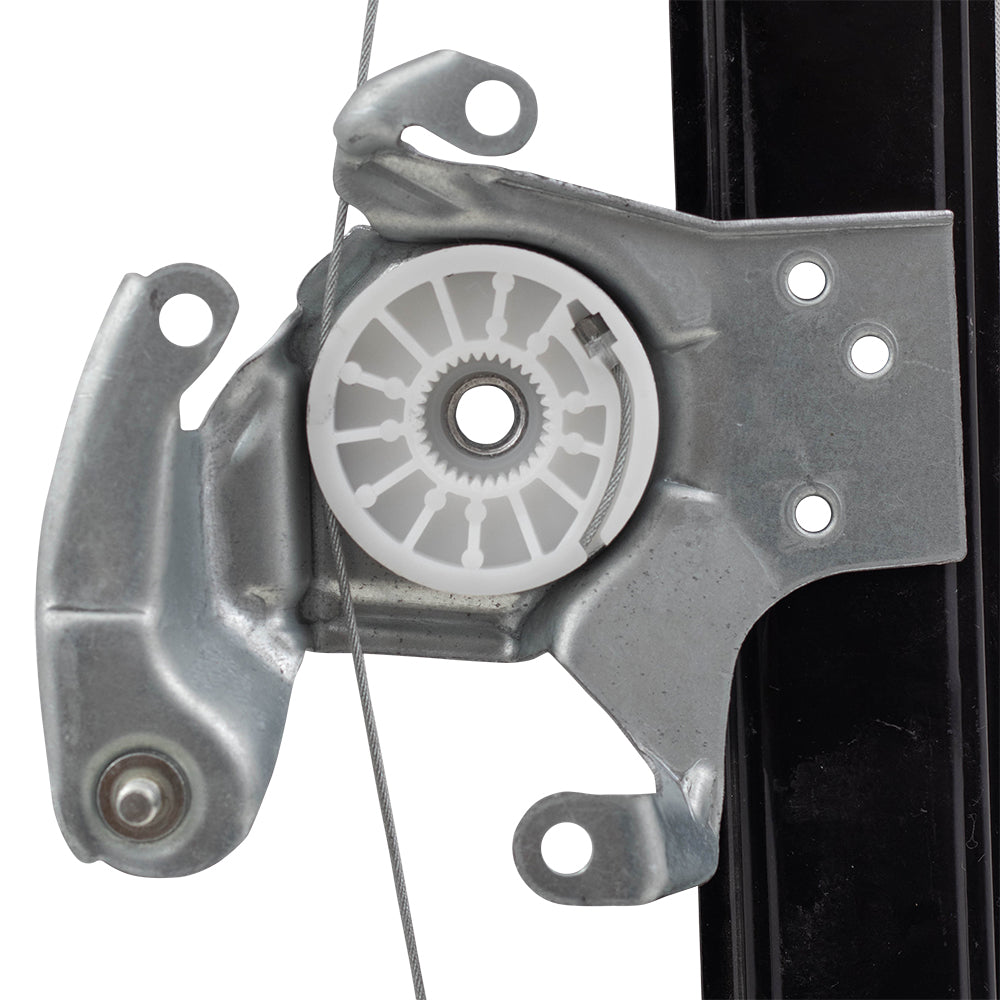 Passengers Rear Power Window Lift Regulator Compatible with 2000-2006 X5 51357125060