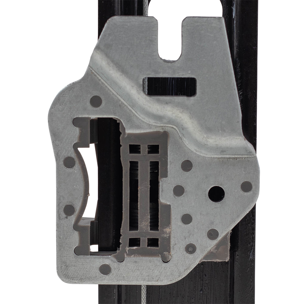 Passengers Rear Power Window Lift Regulator Compatible with 2000-2006 X5 51357125060