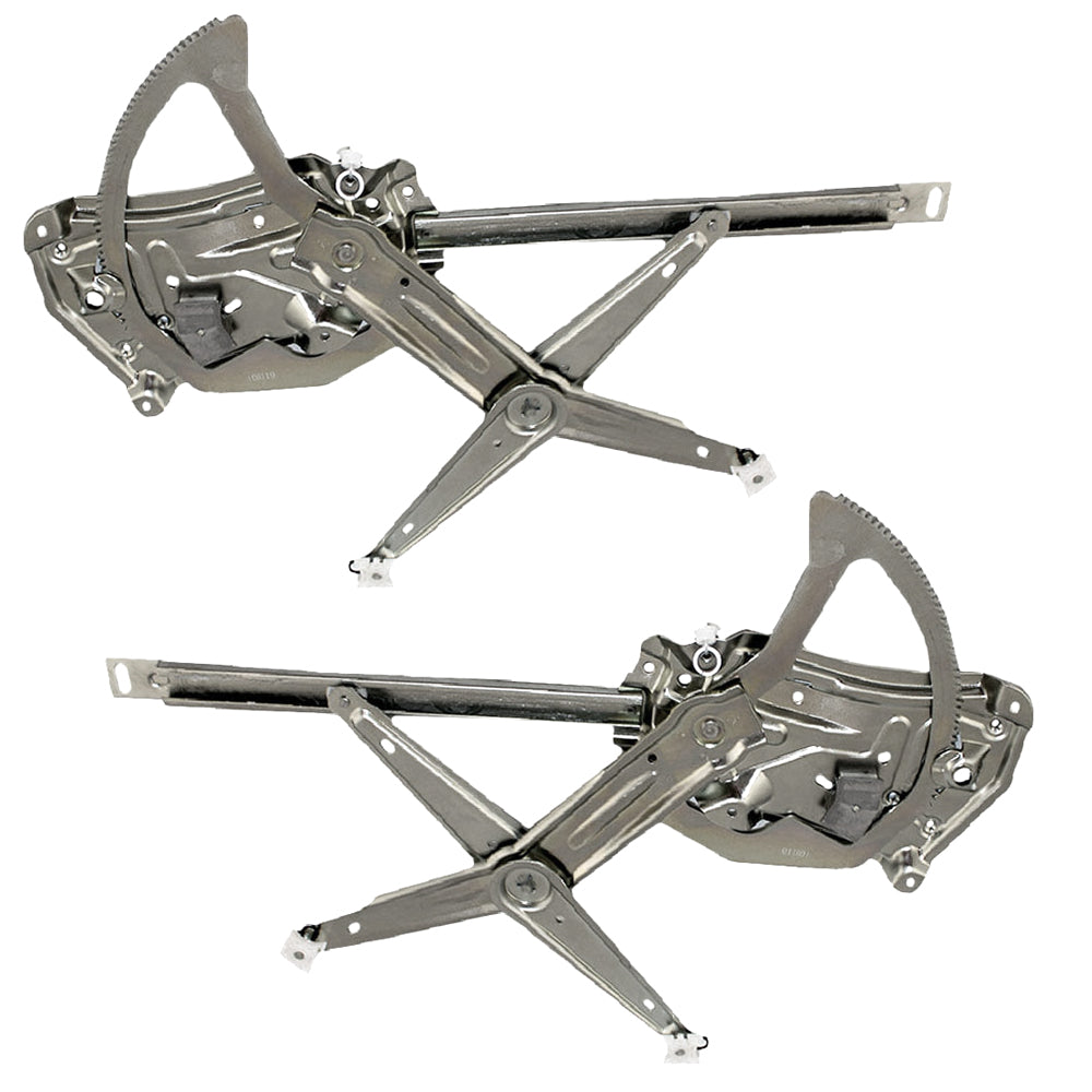 Driver and Passenger Front Power Window Lift Regulators Compatible with 1992-1999 3 Series Coupe Convertible 51331977579 51331977580