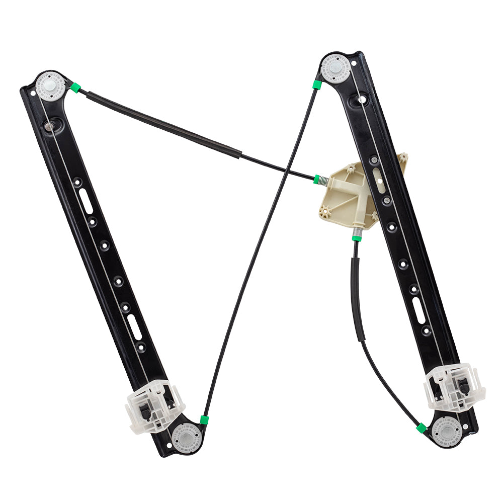 Driver and Passenger Front Power Window Lift Regulators Compatible with 2004-2010 X3 SUV 51333448249 51333448250