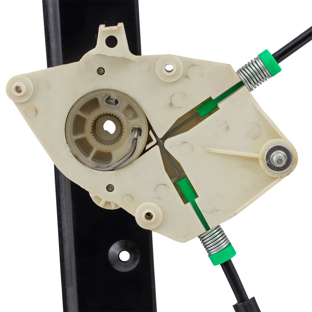 Driver and Passenger Front Power Window Lift Regulators Compatible with 2004-2010 X3 SUV 51333448249 51333448250