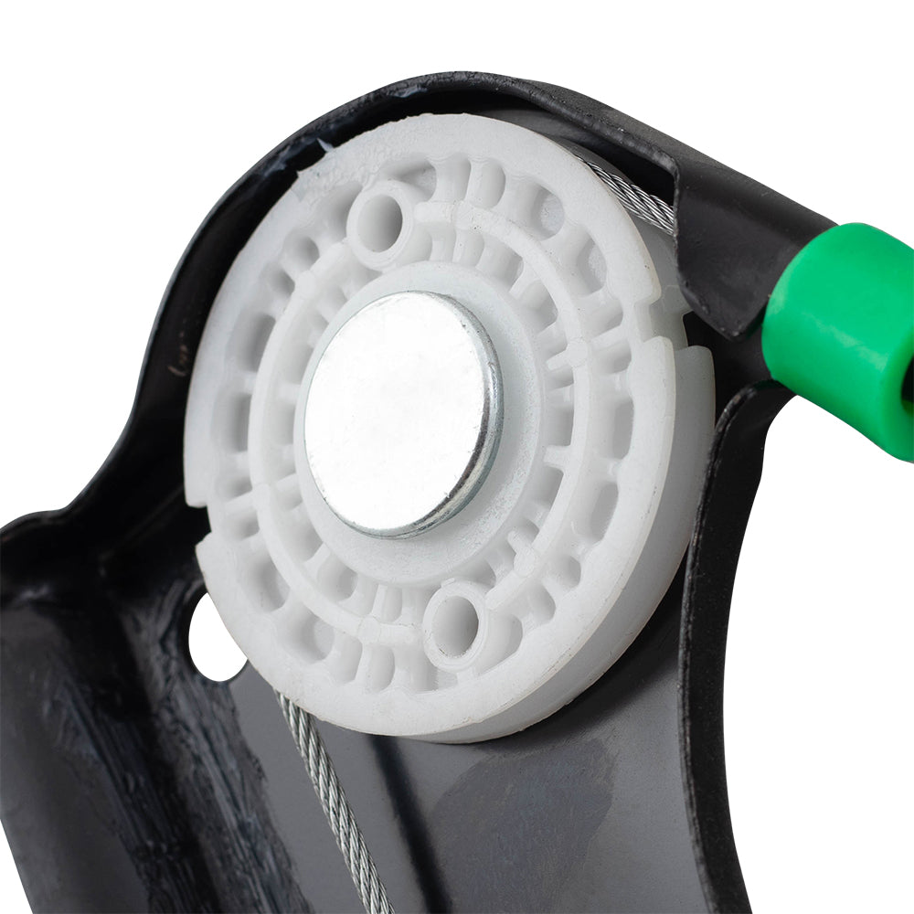 Passengers Front Power Window Lift Regulator Compatible with 2004-2010 X3 SUV 51333448250