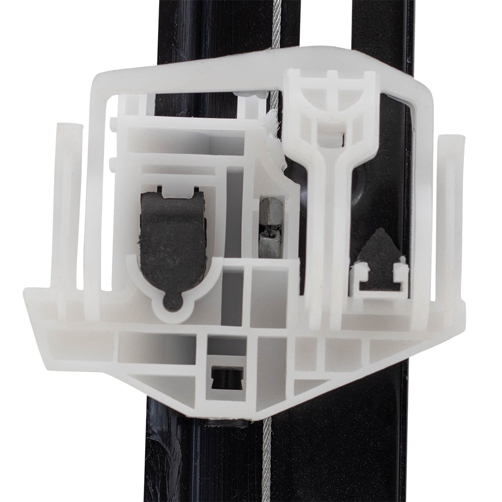 Driver and Passenger Rear Power Window Lift Regulators Compatible with 2004-2010 X3 51353448251 51353448252