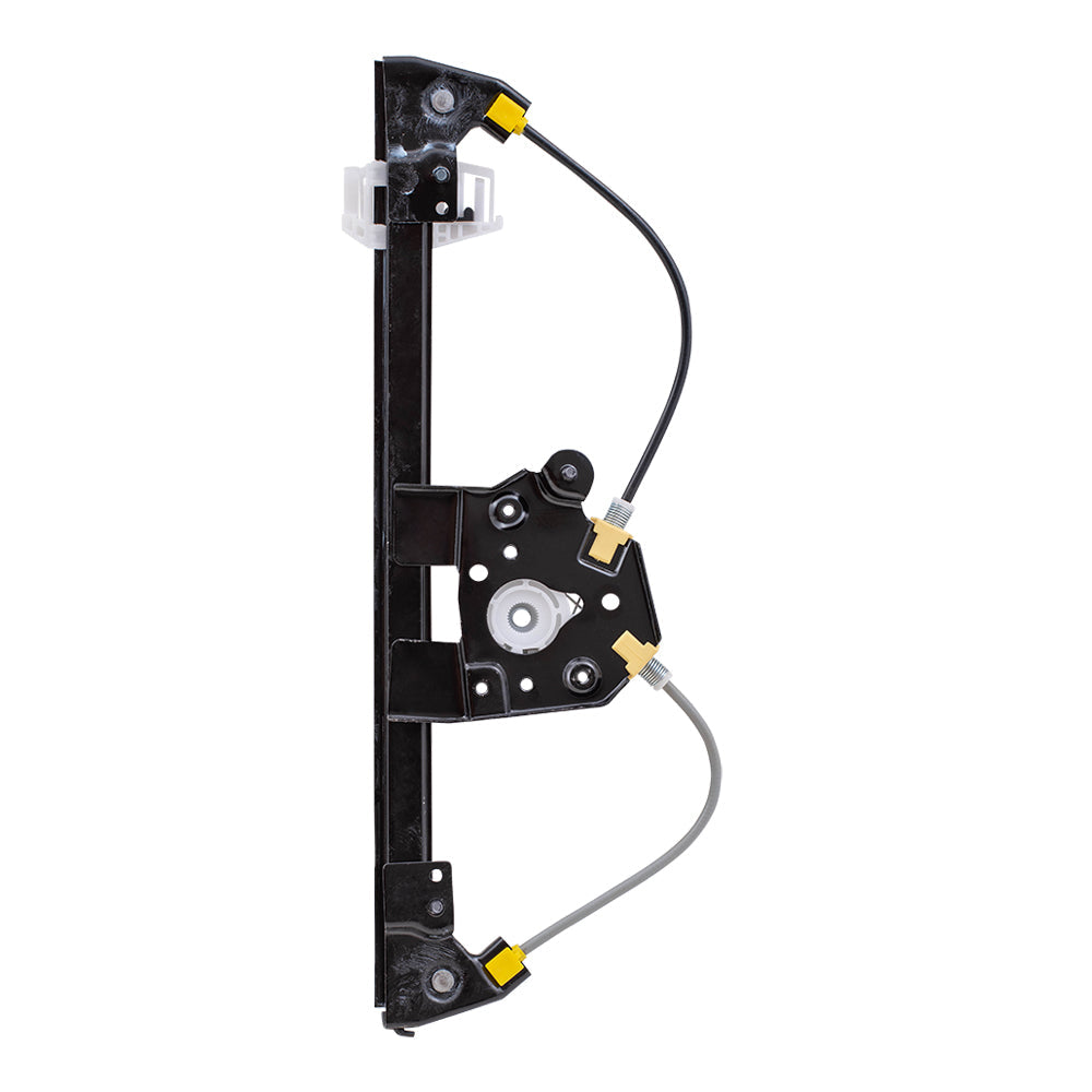 Driver and Passenger Rear Power Window Lift Regulators Compatible with 2006-2011 3 Series 51357140589 51357140590