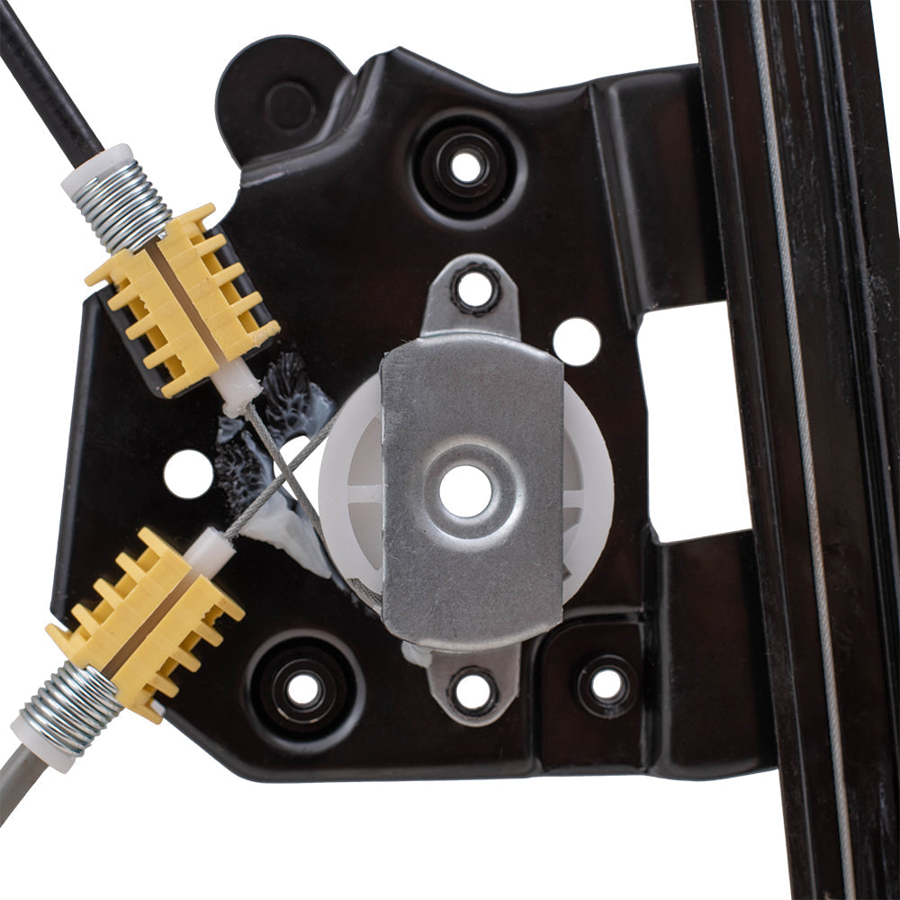 Driver and Passenger Rear Power Window Lift Regulators Compatible with 2006-2011 3 Series 51357140589 51357140590