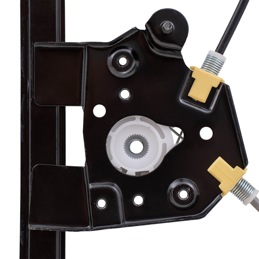 Driver and Passenger Rear Power Window Lift Regulators Compatible with 2006-2011 3 Series 51357140589 51357140590