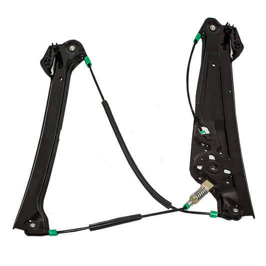 Passengers Front Power Window Lift Regulator Compatible with 2002-2008 7 Series 51337202480