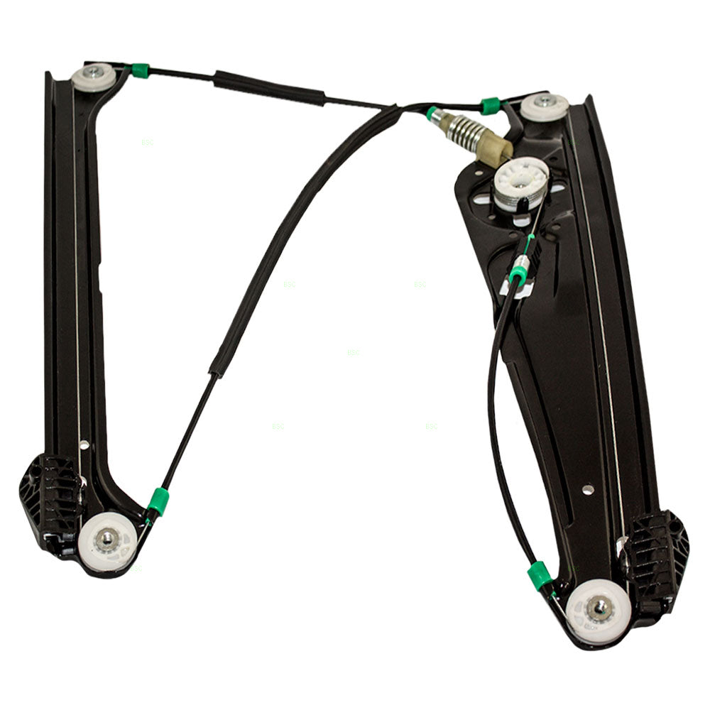 Passengers Front Power Window Lift Regulator Compatible with 2002-2008 7 Series 51337202480