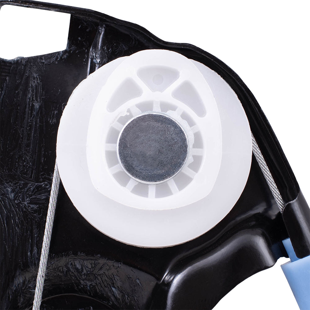 Drivers Front Power Window Lift Regulator Compatible with 2006-2012 3 Series 2008-2011 M3 Sedan 51337140587 BM1350109