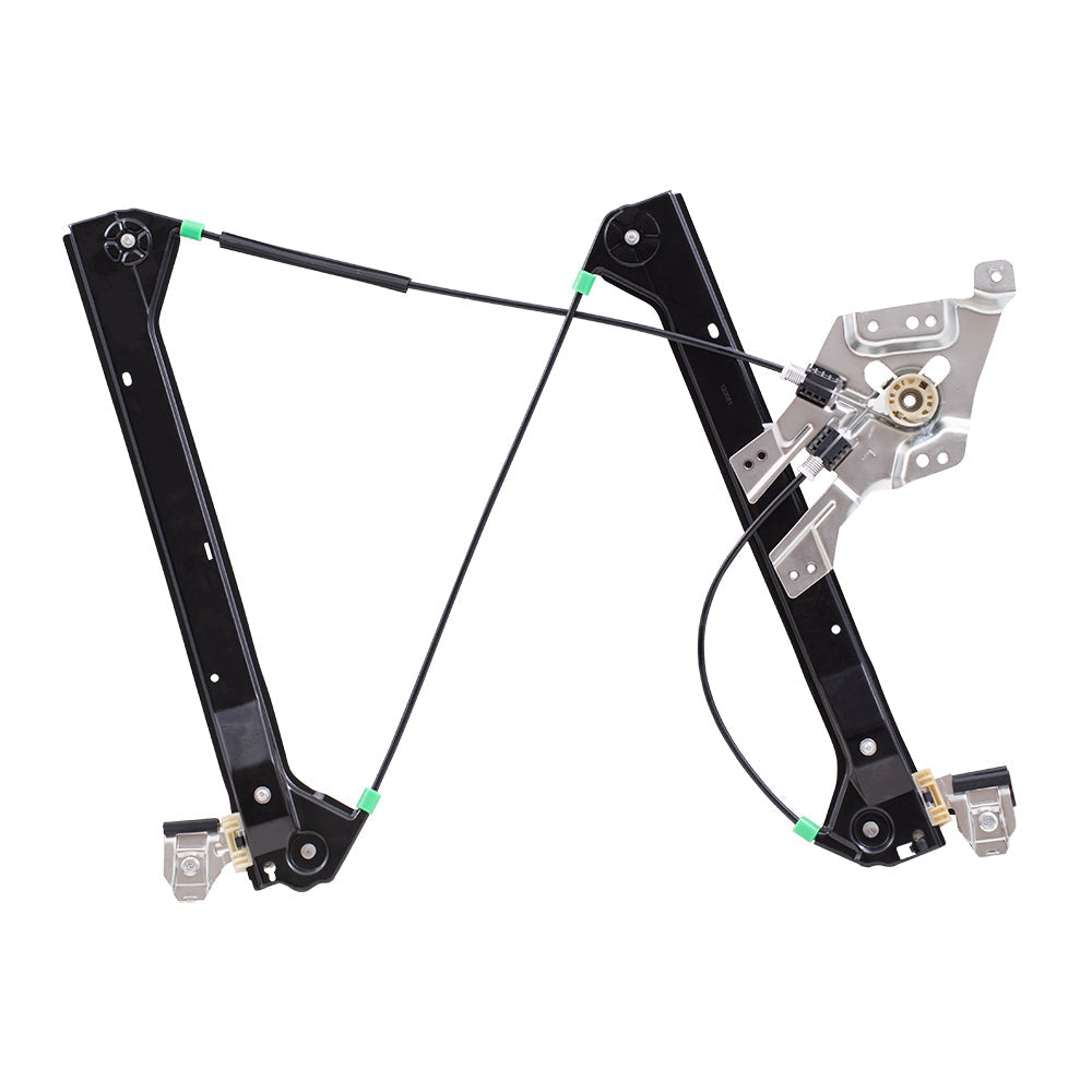 Driver Front Power Window Regulator Compatible with 2003-2011 9-3 Sedan/Wagon