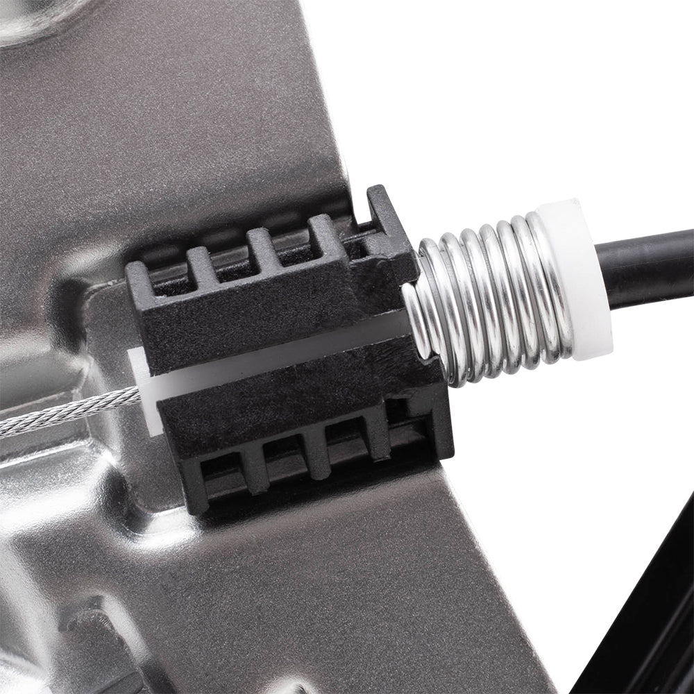 Passenger Front Power Window Regulator Compatible with 2003-2011 9-3 Sedan/Wagon