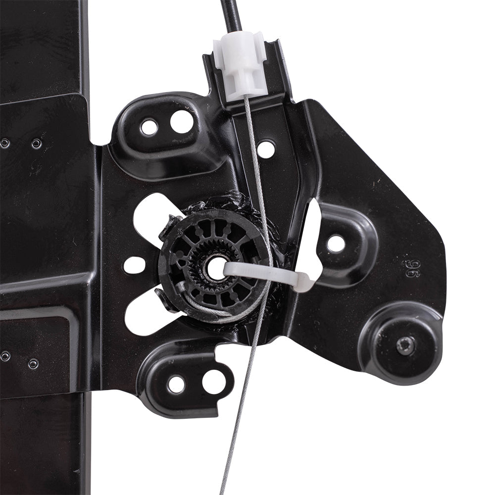 Pair Set Rear Power Window Lift Regulators Compatible with 2003-2007 9-3 12793730 12793731