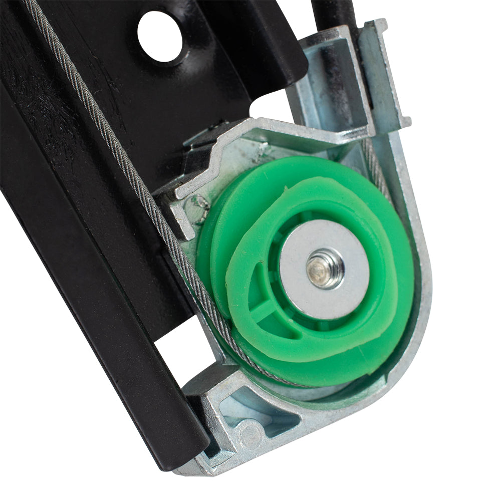 Passenger Front Power Window Regulator Compatible with 12-18 A6