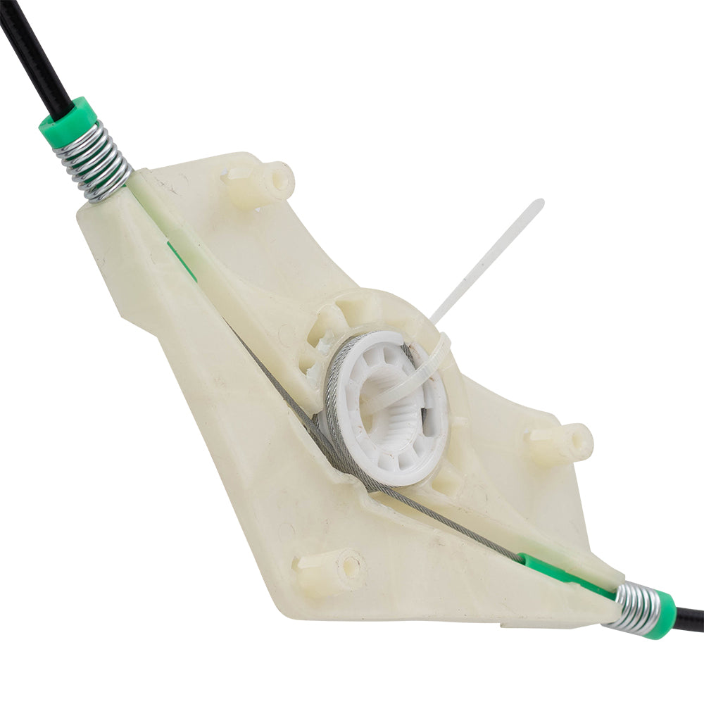 Pair Front Power Window Regulators Compatible with 15-19 e-Golf