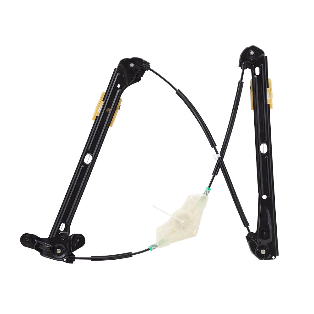 Pair Front Power Window Regulators Compatible with 15-19 e-Golf