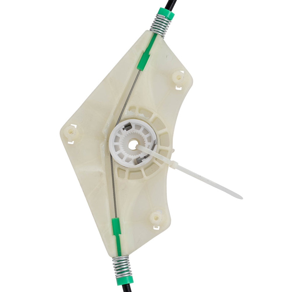 Pair Front Power Window Regulators Compatible with 15-19 e-Golf