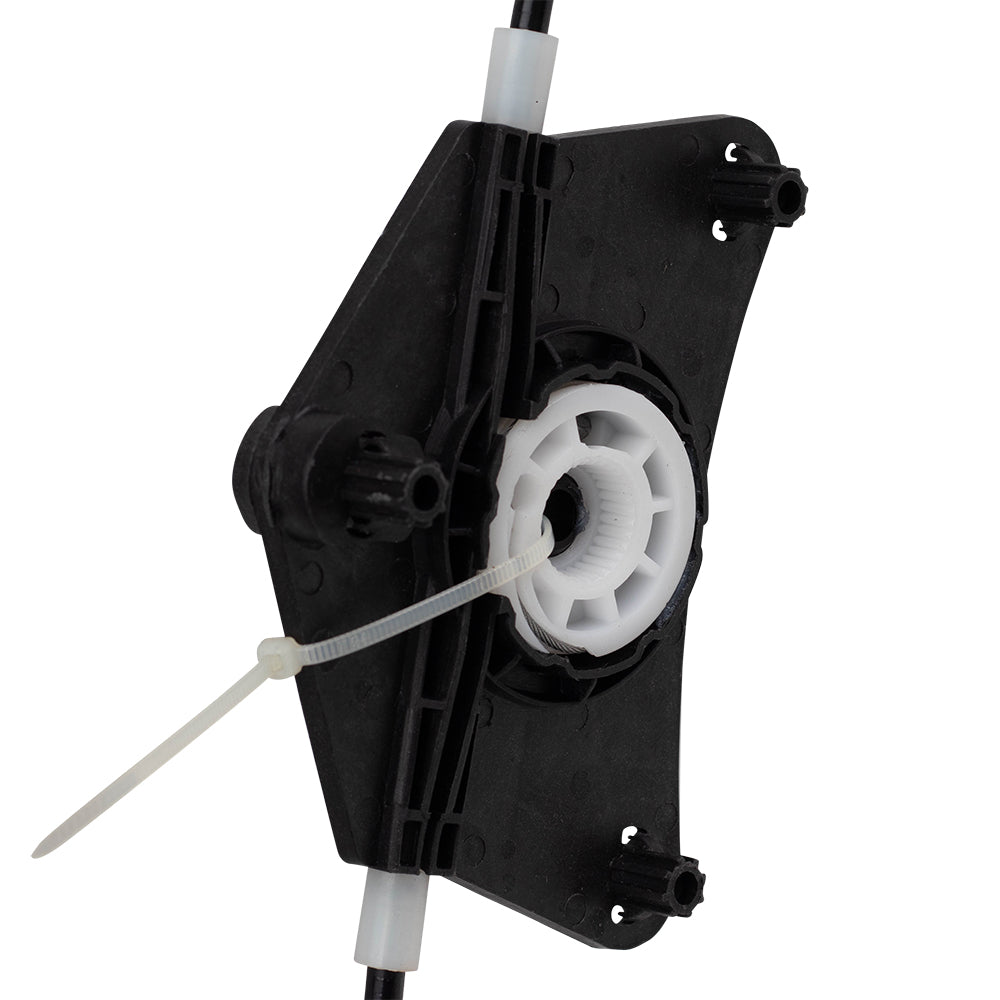 Front Driver and Passenger Side Power Window Regulators without Motor Comaptible with 2011-2018 A6 Sedan 2013-2016 A6 Hybrid 2012-2018 GLI