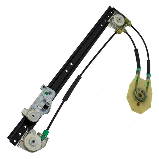 Passengers Rear Power Window Lift Regulator Compatible with 1997-1999 5 Series 51358159836