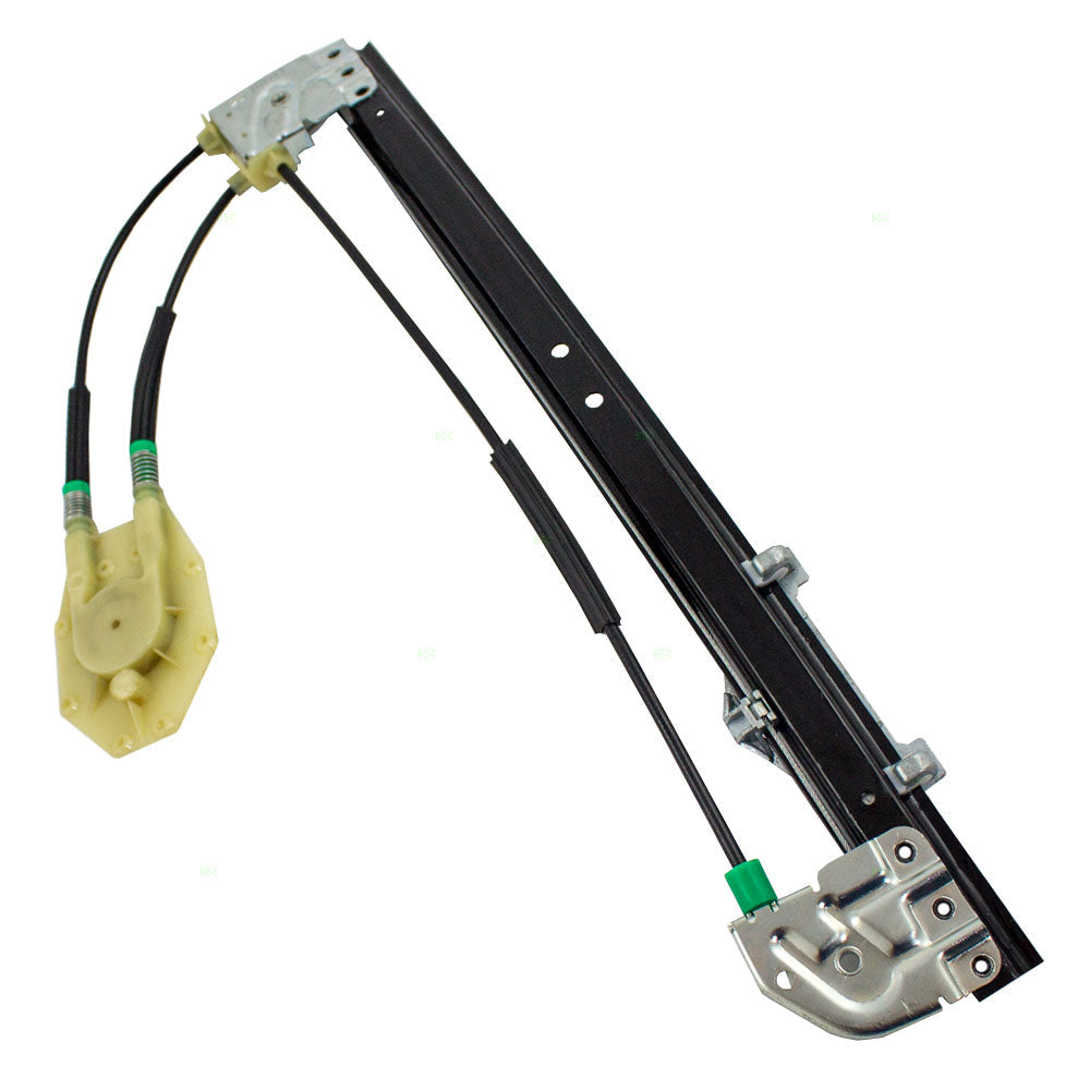 Passengers Rear Power Window Lift Regulator Compatible with 1997-1999 5 Series 51358159836