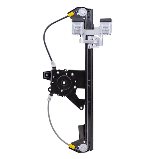 Rear Driver Side Power Window Regulator without Motor Comaptible with 1993-1998 A3 1999 A4 Gen 3 1996-1999 Golf Gen 3 1H4839461A