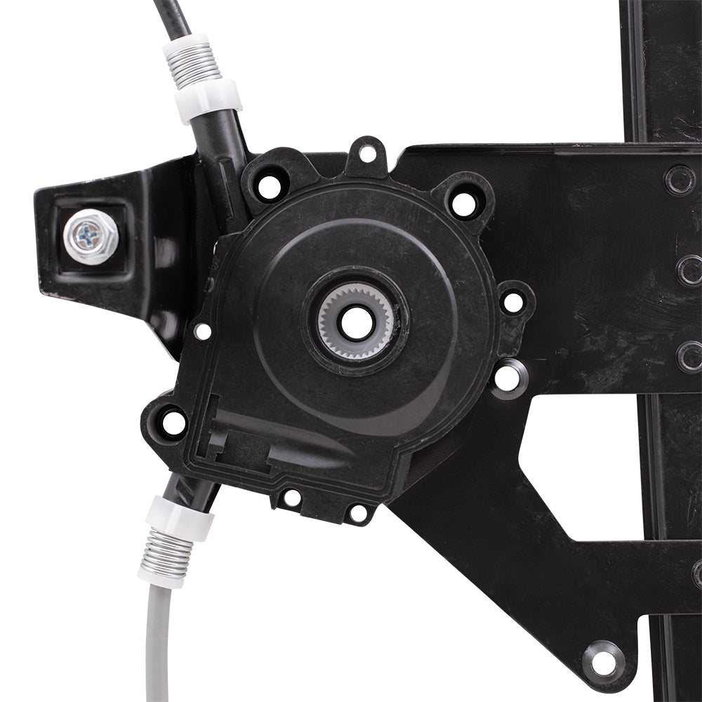 Rear Driver and Passenger Side Power Window Regulators without Motor Comaptible with 1993-1998 A3 1999 A4 Gen 3 1996-1999 Golf Gen 3 1H4839461A 1H4839462A