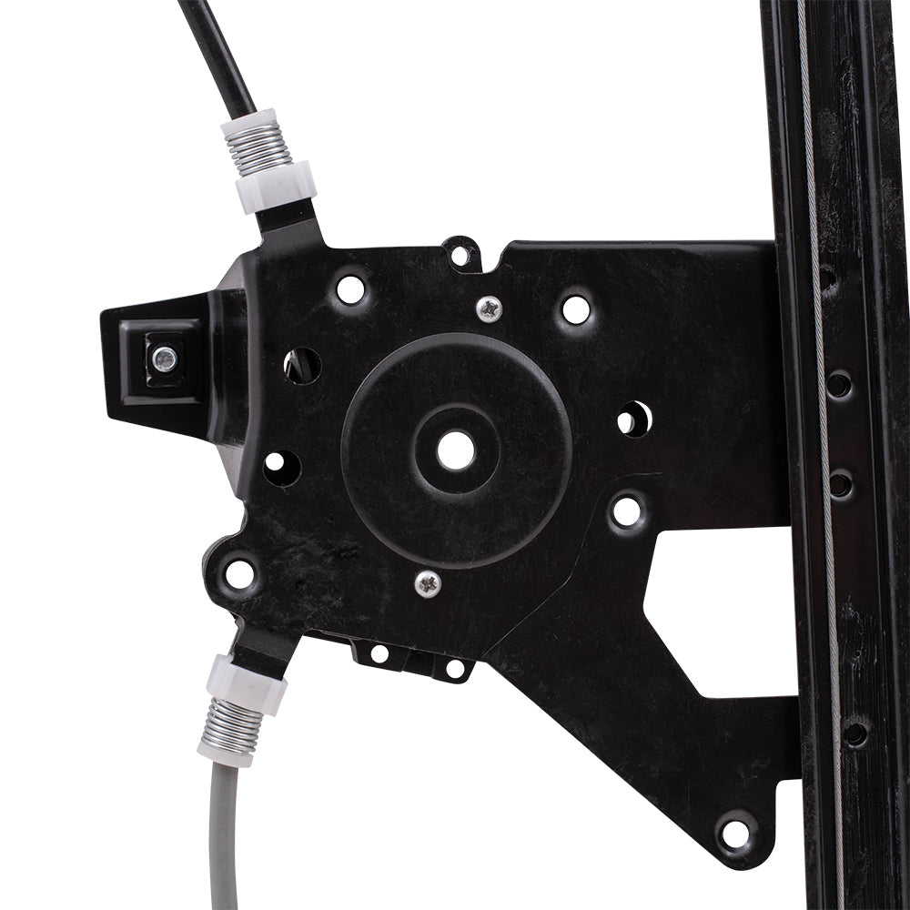 Rear Driver Side Power Window Regulator without Motor Comaptible with 1993-1998 A3 1999 A4 Gen 3 1996-1999 Golf Gen 3 1H4839461A