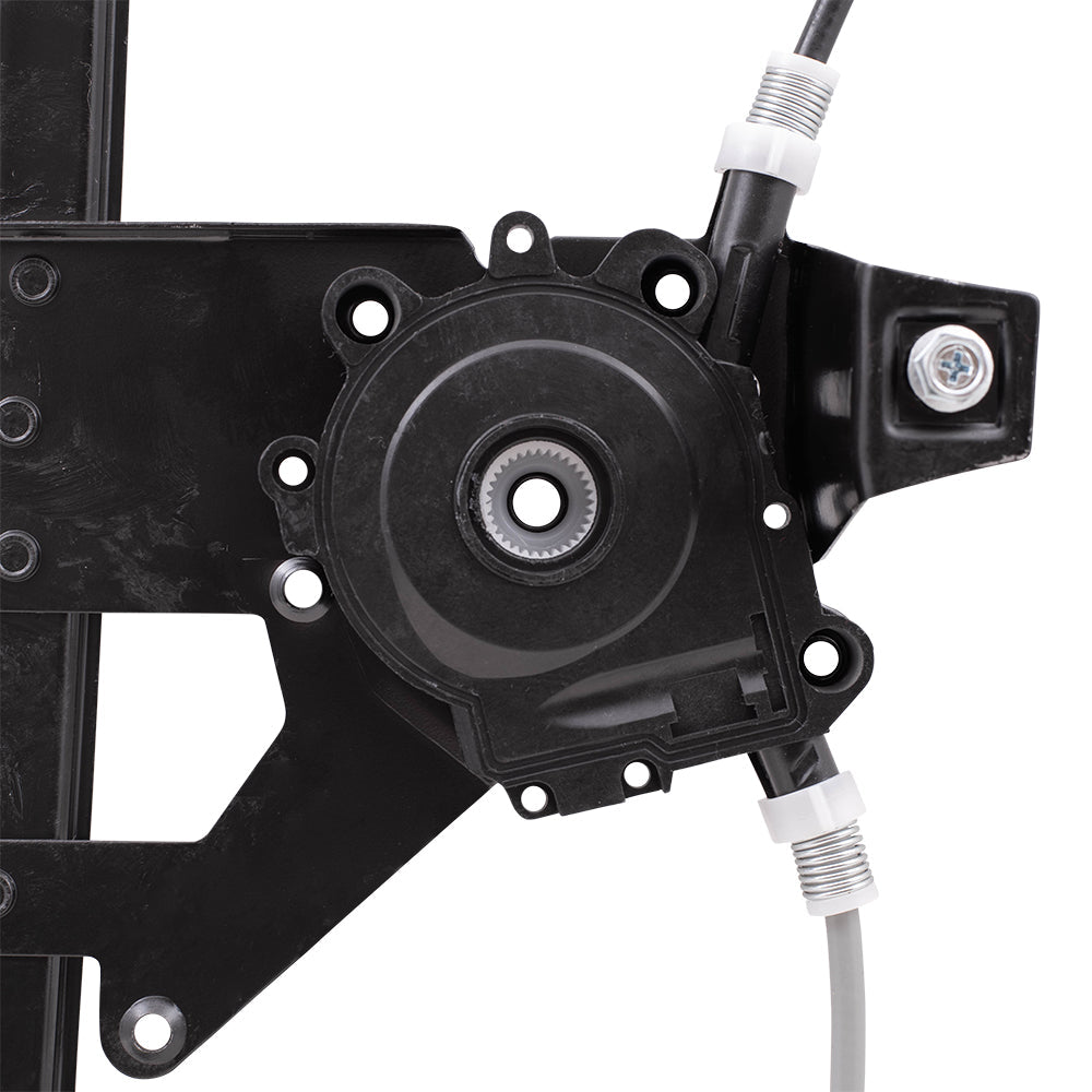 Rear Driver Side Power Window Regulator without Motor Comaptible with 1993-1998 A3 1999 A4 Gen 3 1996-1999 Golf Gen 3 1H4839461A