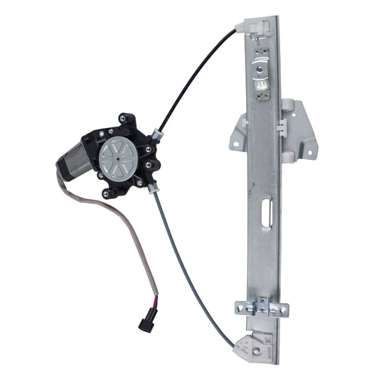 Driver Rear Power Window Regulator and Motor Assembly Compatible with 2004-2008 & 2010-2011 Endeavor