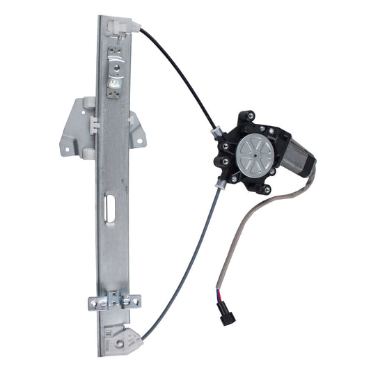 Passenger Rear Power Window Regulator and Motor Assembly Compatible with 2004-2008 & 2010-2011 Endeavor