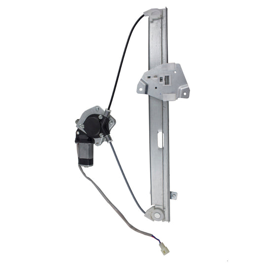 Passengers Rear Power Window Lift Regulator w/ Motor Assembly Compatible with 1999-2003 Galant MR287310