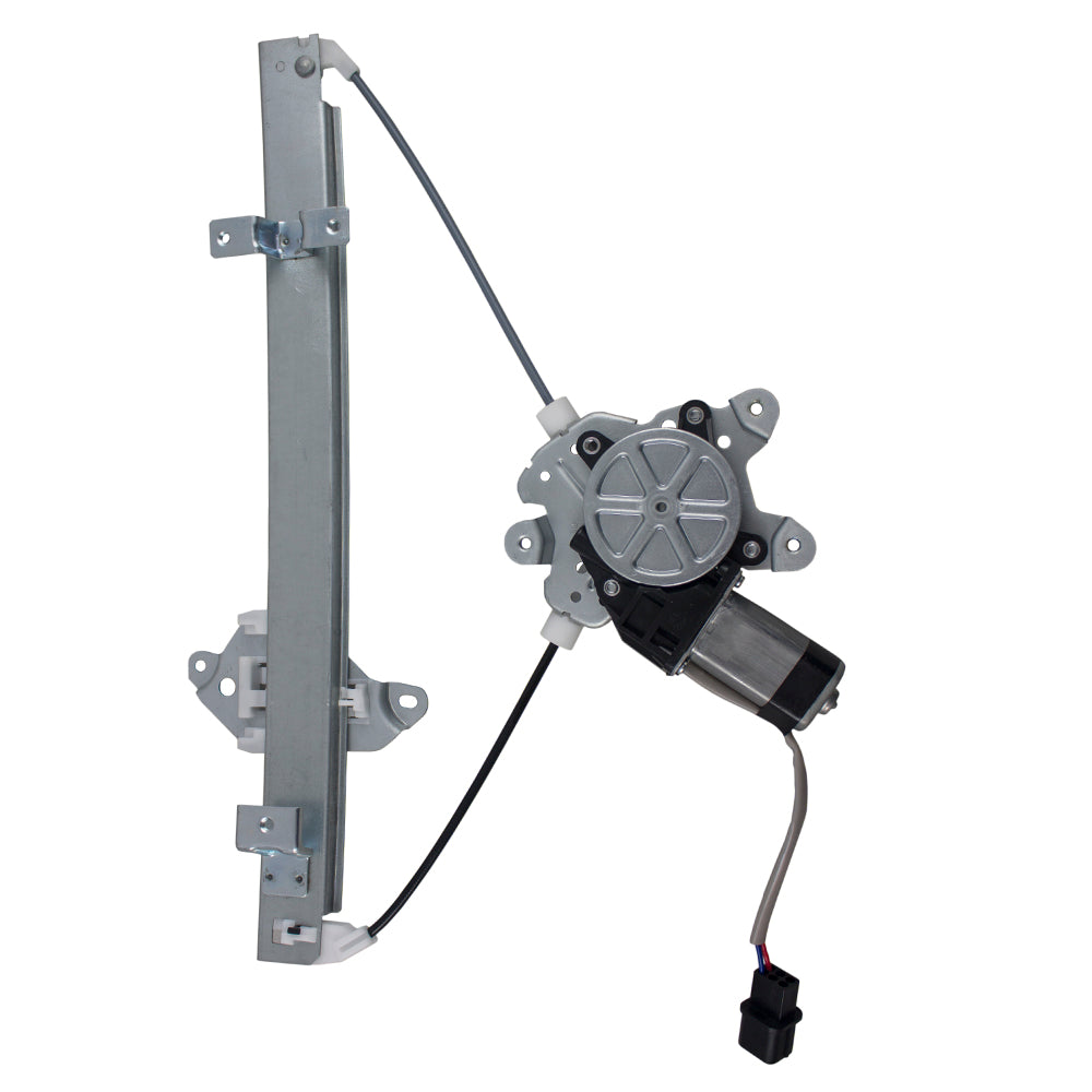 Drivers Rear Power Window Lift Regulator w/ Motor Assembly Compatible with 04-07 Lancer MR991337