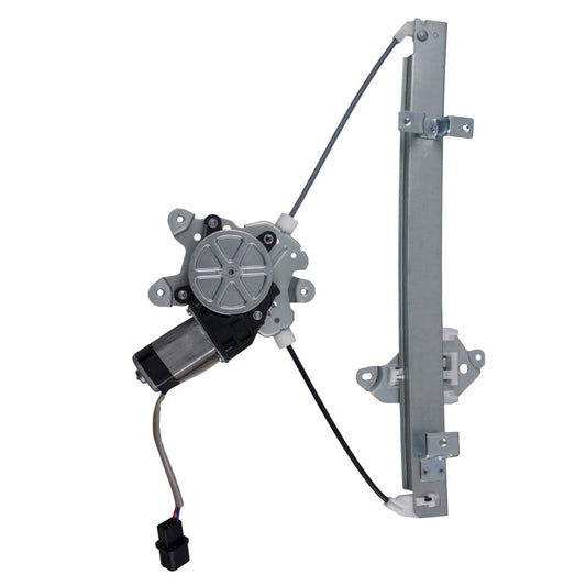 Passengers Rear Power Window Lift Regulator w/Motor Assembly Compatible with 04-07 Lancer MR991338