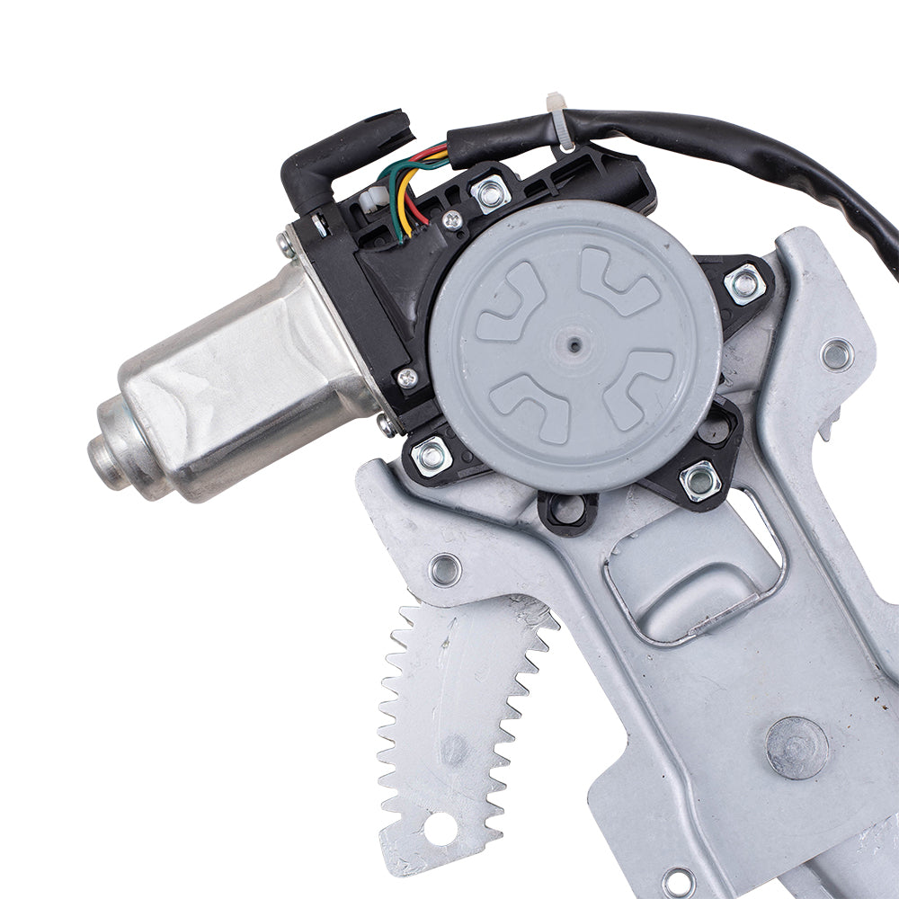 08-17 Mitsubishi Lancer Drivers Front Power Window Regulator w/Motor Assembly