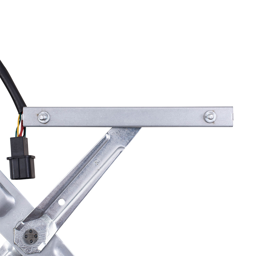 08-17 Mitsubishi Lancer Drivers Front Power Window Regulator w/Motor Assembly