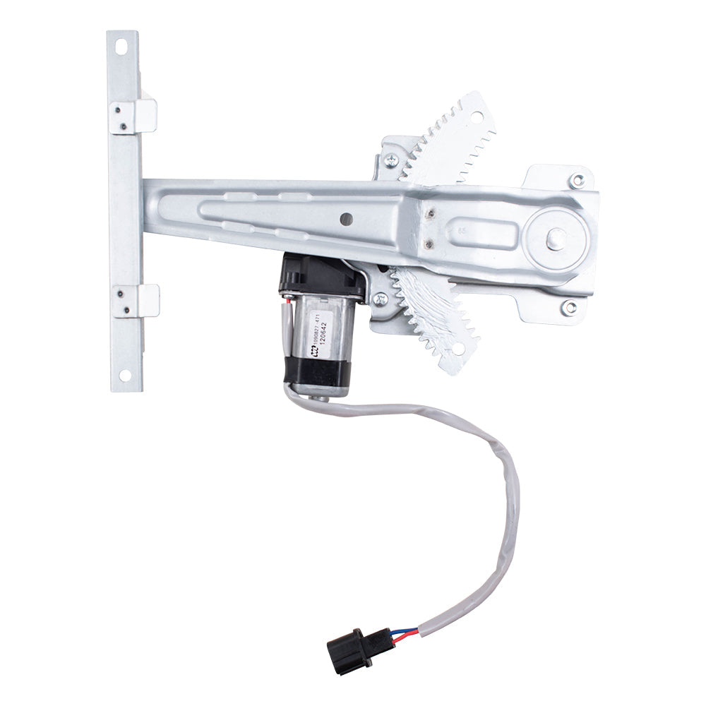 Mitsubishi Lancer & Evo Sportback Rear Drivers Power Window Regulator w/Motor