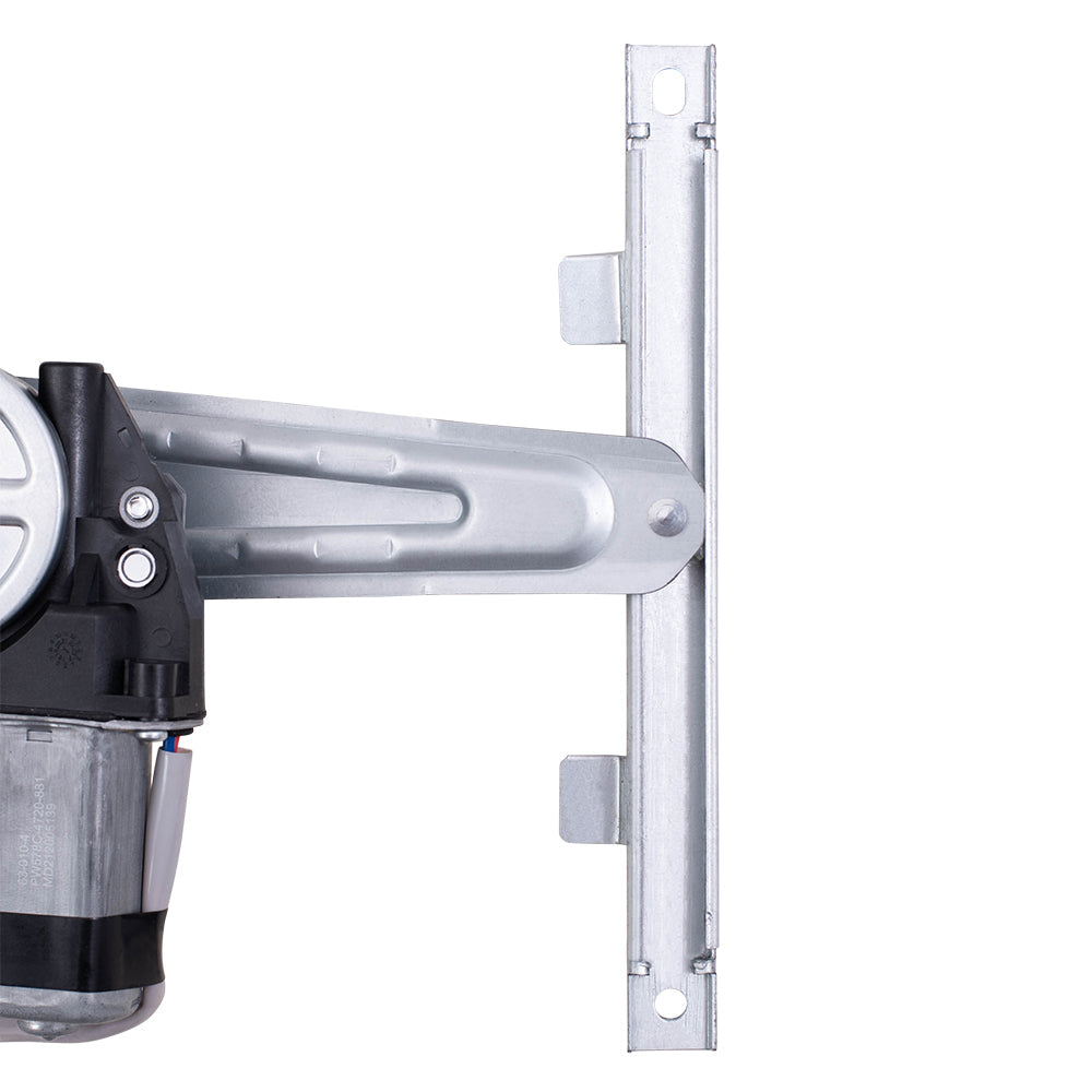 Mitsubishi Lancer & Evo Sportback Rear Drivers Power Window Regulator w/Motor