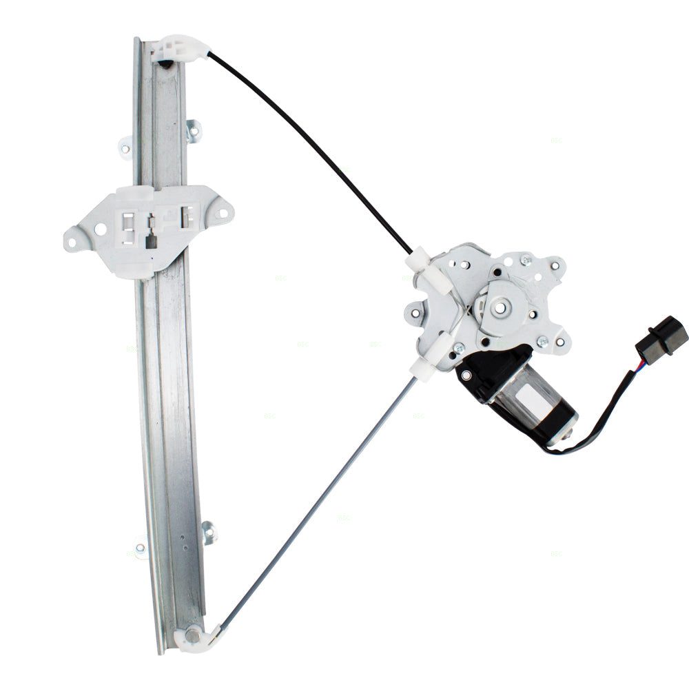 Drivers Power Front Window Lift Regulator & Motor Assembly Compatible with 03-06 Outlander MR573877 MR987069