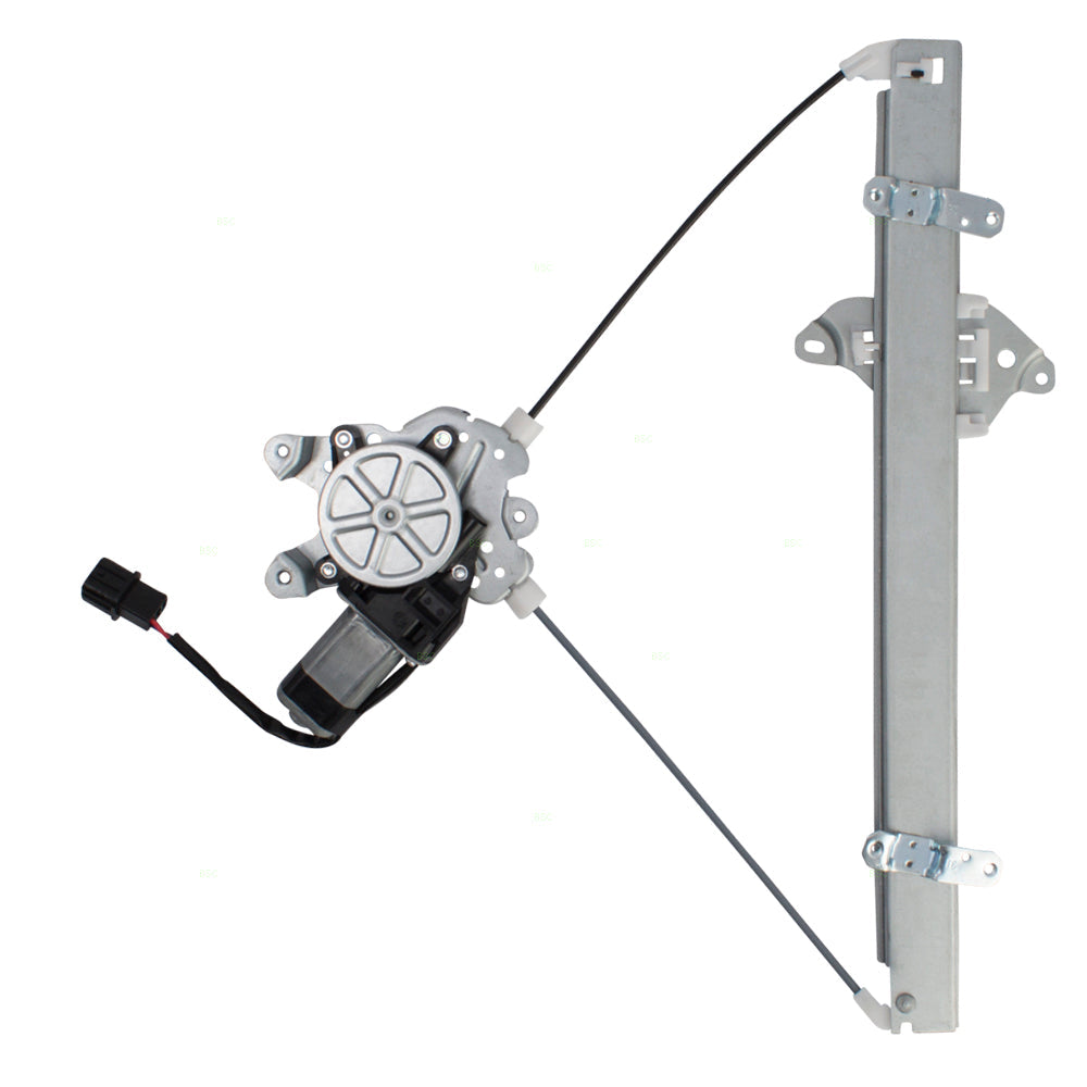 Drivers Power Front Window Lift Regulator & Motor Assembly Compatible with 03-06 Outlander MR573877 MR987069