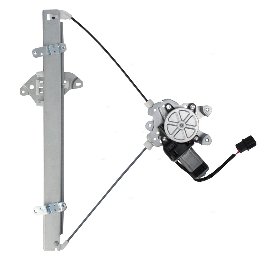 Passengers Power Front Window Lift Regulator & Motor Assembly Compatible with 03-06 Outlander MR573878 MR987070