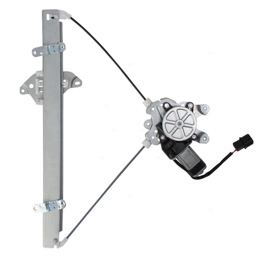 Passengers Power Front Window Lift Regulator & Motor Assembly Compatible with 03-06 Outlander MR573878 MR987070