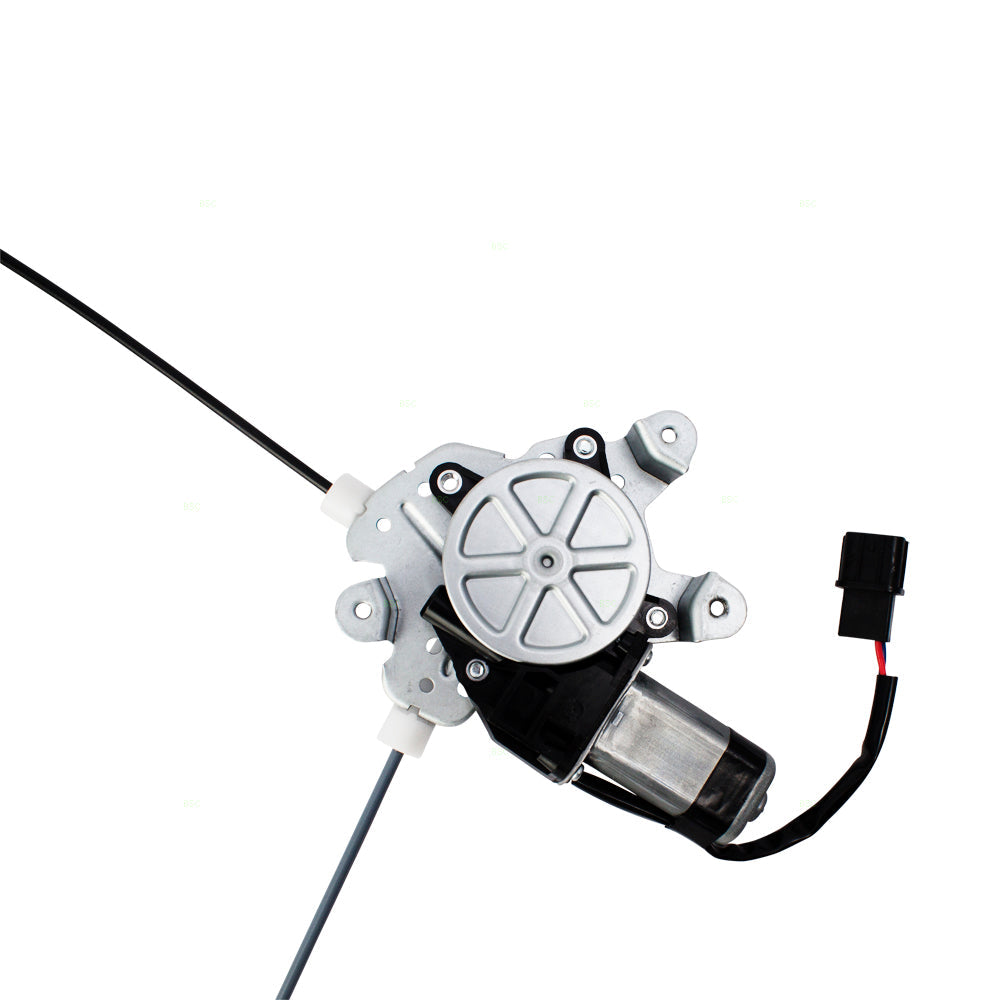 Passengers Power Front Window Lift Regulator & Motor Assembly Compatible with 03-06 Outlander MR573878 MR987070