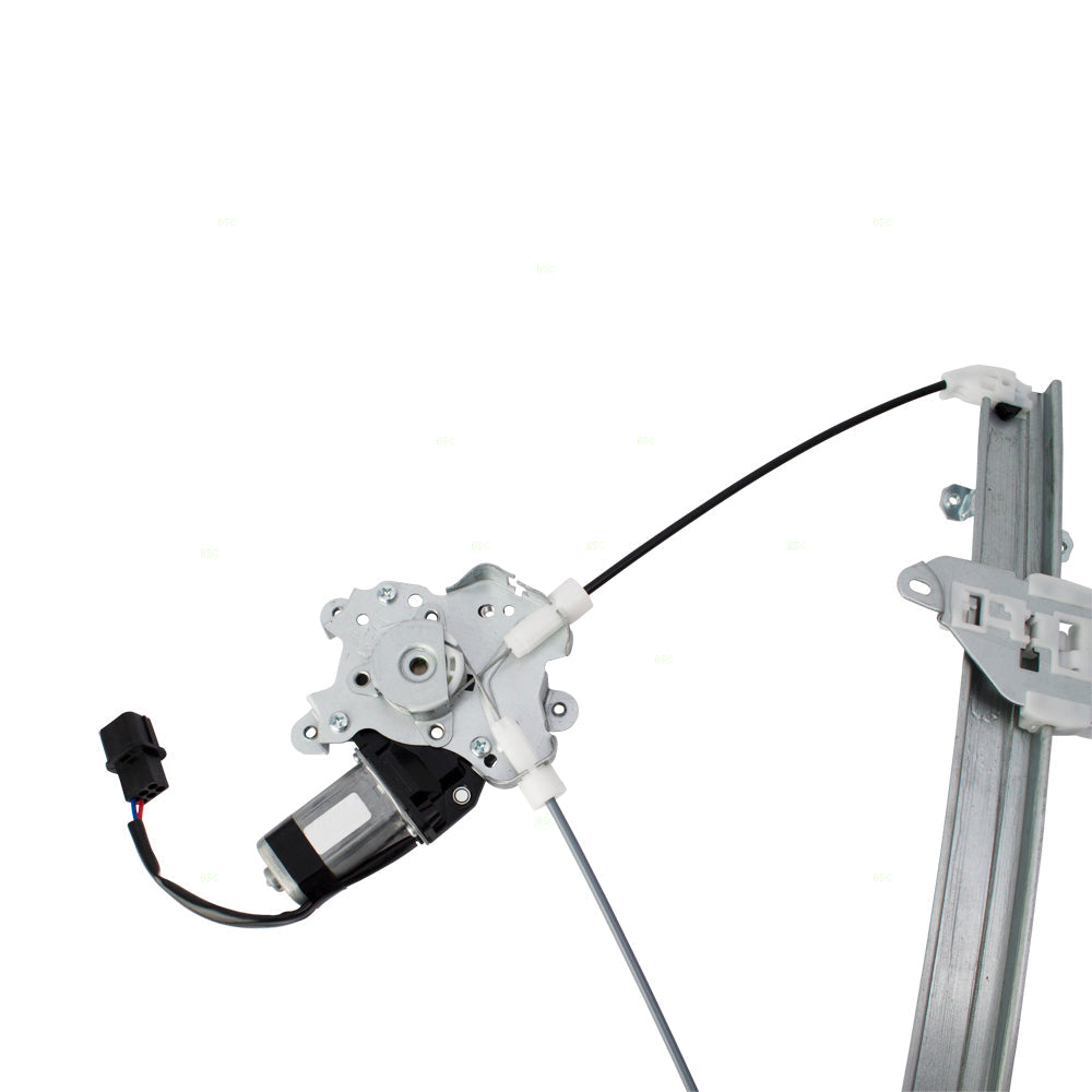 Passengers Power Front Window Lift Regulator & Motor Assembly Compatible with 03-06 Outlander MR573878 MR987070