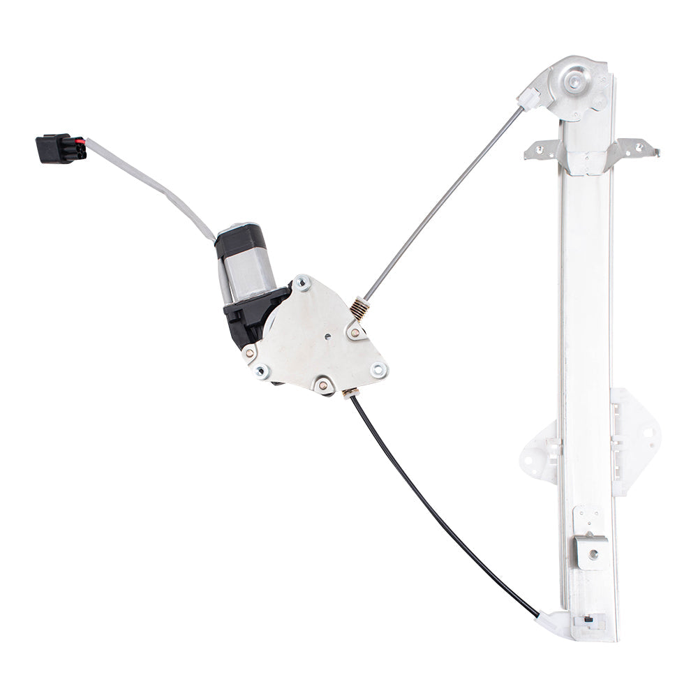 Drivers and Passengers Rear Power Window Regulators w/ Motor Compatible with 09-13 Forester