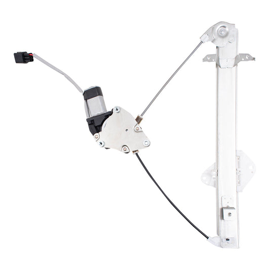 Passengers Rear Power Window Regulator w/ Motor Compatible with 09-13 Forester