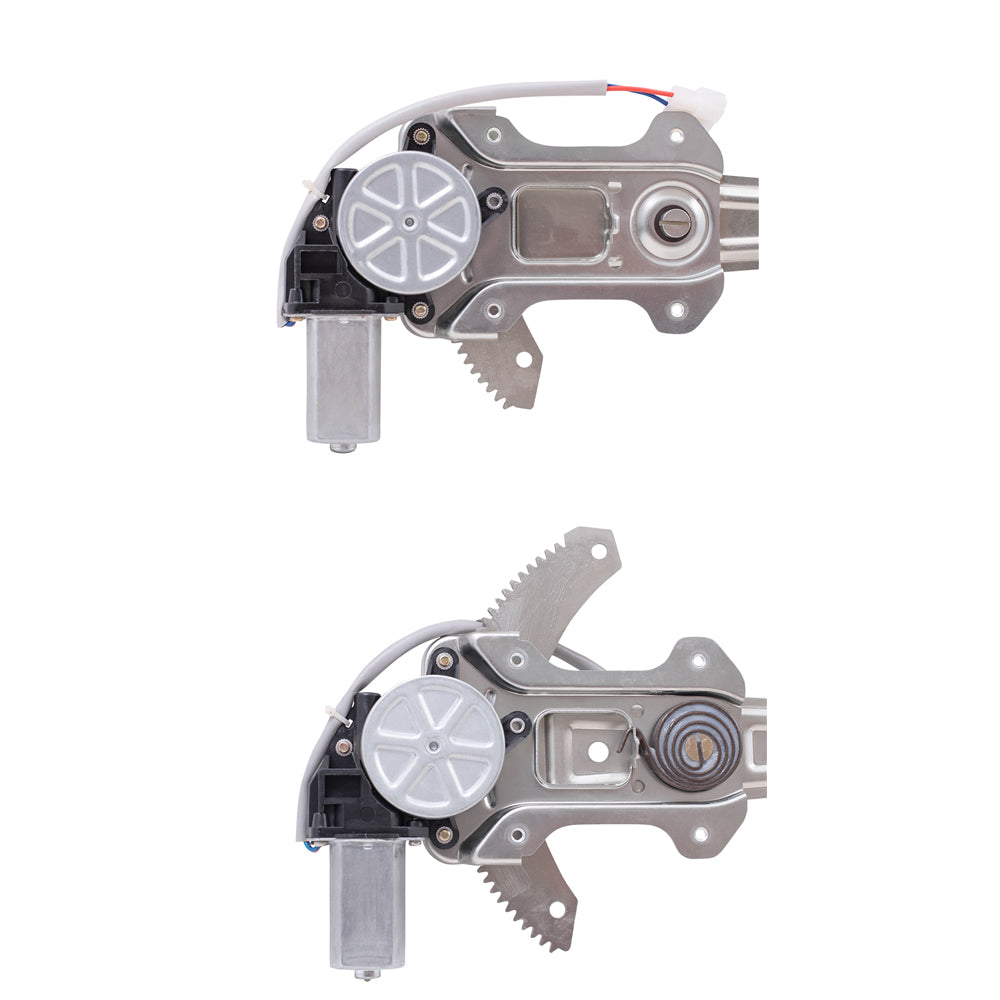 Front and Rear Driver and Passenger Power Window Regulators w/ Motor Compatible with 00-04 Outback Legacy 03-06 Baja