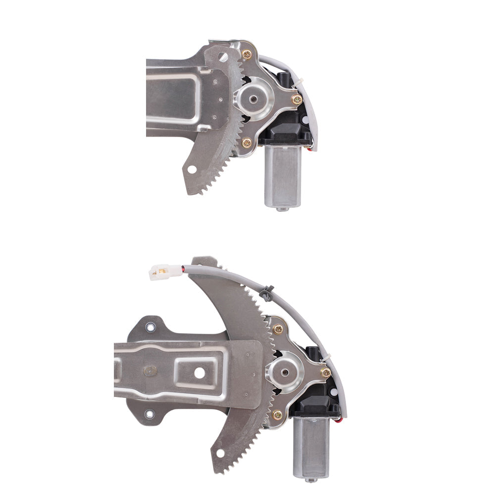 Front and Rear Driver and Passenger Power Window Regulators w/ Motor Compatible with 00-04 Outback Legacy 03-06 Baja